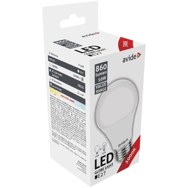 LED  žárovka E27 10W 950lm, teplá, ekv. 69W - náhled 4
