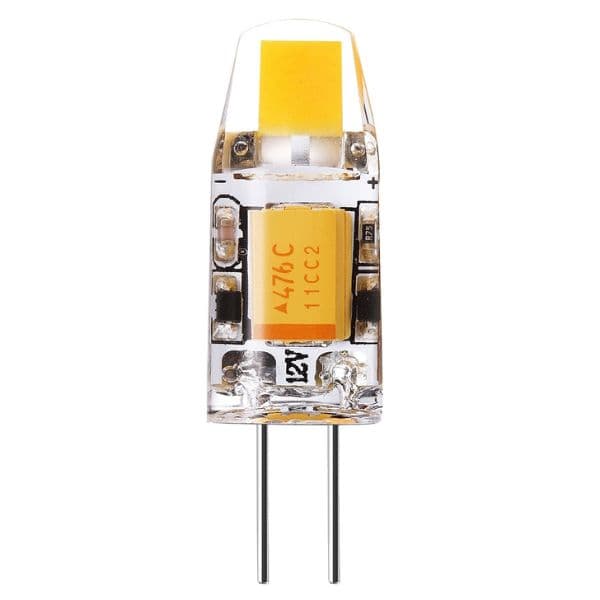 Prémiová LED žárovka G4 1,2W 90lm 12V, extra teplá, ÚZKÁ 9,6mm, ekv. 10W, 3 roky - náhled 3