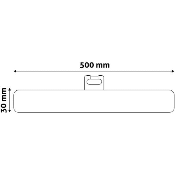 LED trubice Linestra S14d, 50cm, 8W, 700lm, denní barva světla - náhled 3
