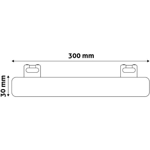 LED trubice Linestra S14s, 30cm, 5W, 400lm, denní barva světla - náhled 3