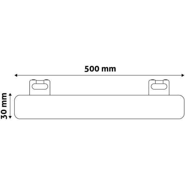 LED trubice Linestra S14s, 50cm, 8W, 700lm, denní barva světla - náhled 3