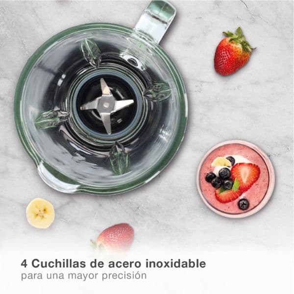 Stolní mixér Väline Kumsari 600W, 1,5l, 2 rychlosti, pulzní, měděný motor, 3 roky záruka - náhled 4