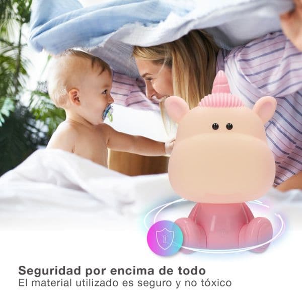 Noční světlo jednorožec 31cm GSC, denní + RGB, nabíjecí, BT reproduktor, 3 roky záruka - náhled 3