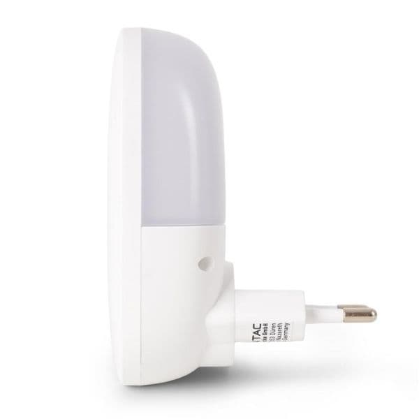 Noční světlo do zásuvky bez senzoru, dotykové, stmívatelné, 1,5W se 2 USB porty, teplá - náhled 2