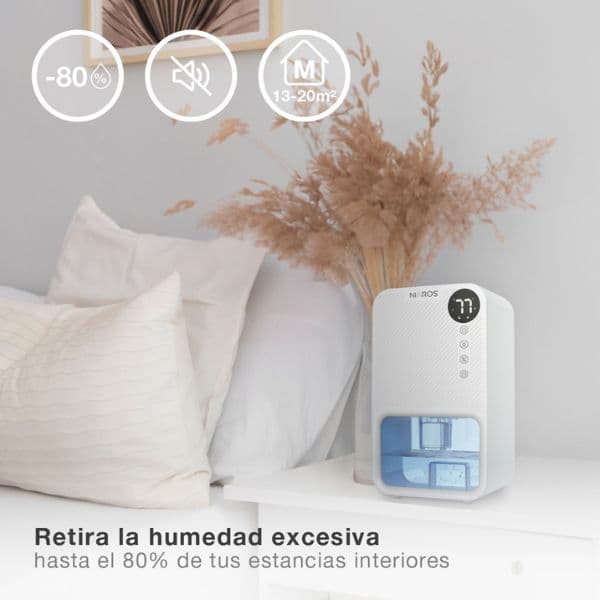 Odvhlčovač Boure XL 3,8 l, 80W, 34db, automatické vypnutí, ambientní světlo, 3 roky záruka - náhled 3