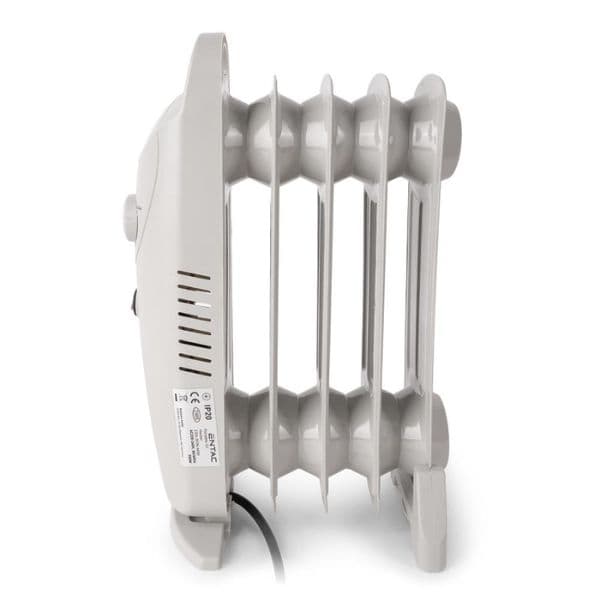 Malý olejový radiátor, 500W, termostat, 5 žeber - náhled 3