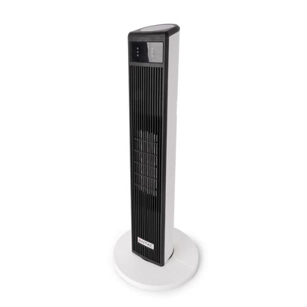 Sloupový teplovzdušný ventilátor 70cm, 2 stupně výkonu, max 2000W, displej, dálkové ovl.