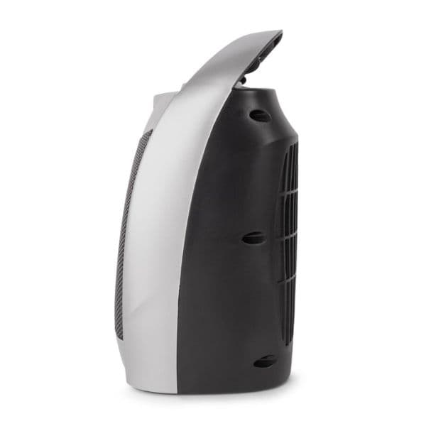 Přenosný přímotop - PTC ohřívač + ventilátor, 2 stupně topného výkonu, max 1500W - náhled 2