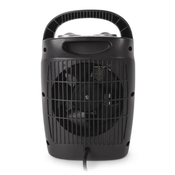 Přenosný přímotop - PTC ohřívač + ventilátor, 2 stupně topného výkonu, max 1500W - náhled 4