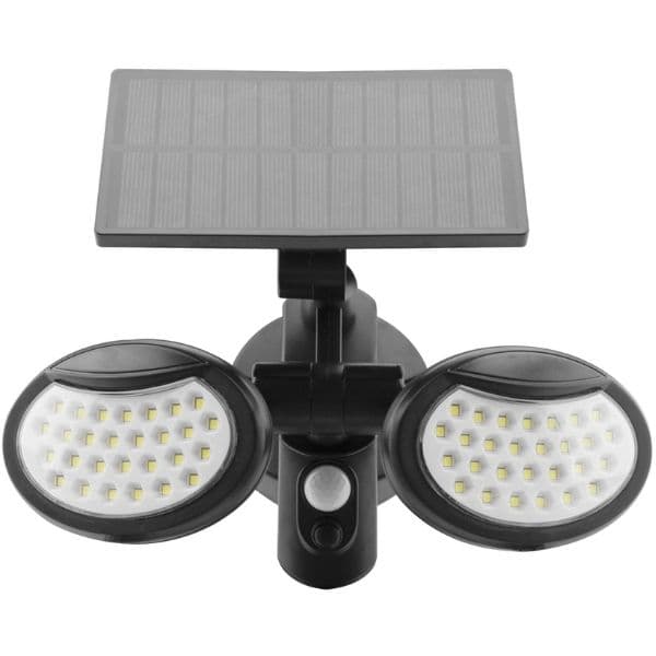 Venkovní solární světlo LED s čidlem pohybu 10W 400lm, denní