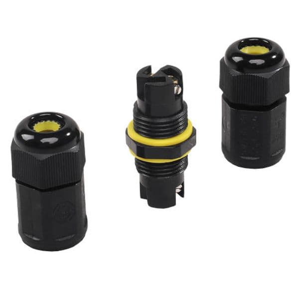Vodotěsná kabelová spojka dvou 3-žilových vodičů 0,5-1,5mm, IP68, celkem 5-10mm - náhled 2