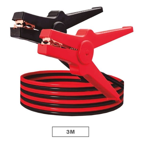 Startovací kabely Hantums 3m, 220A, 16mm2, 12/24V, TÜV SÜD DIN 72553-16 - náhled 2