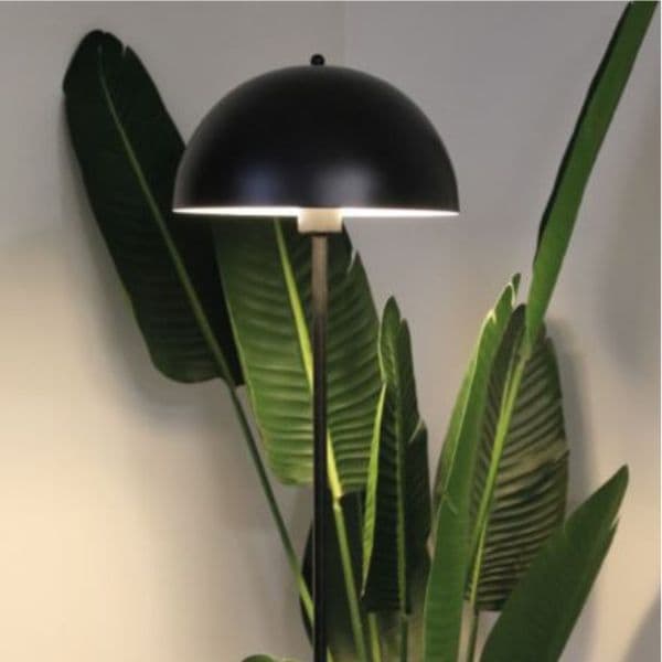 Stylová stojací lampa Gohira 145cm na 1 žárovku E27 max 40W, kovová, černá, 3 roky záruka - náhled 3