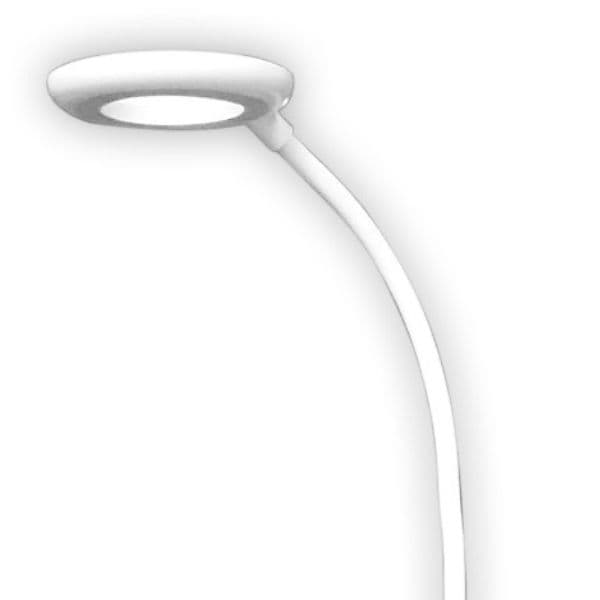 Stmívatelná LED stojací lampa Angel 12W 500lm denní světlo, bílá - náhled 5