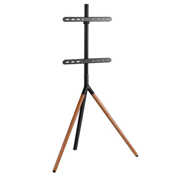 Stojan na TV 45"- 65" na podlahu Holmios, otočný o 70°, nosnost 32kg, černý, 10 let záruka - náhled 5
