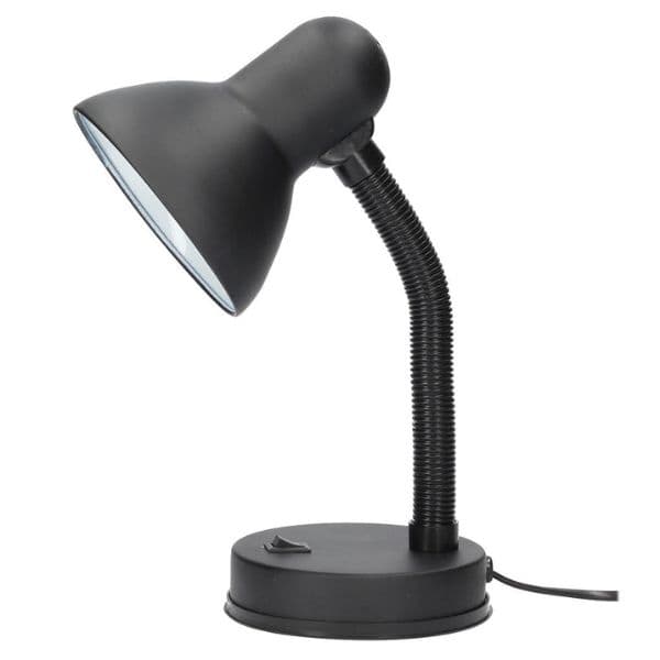 Stolní lampa na 1 žárovku E27 max 40W, černá, Bell, 3 roky záruka - náhled 2