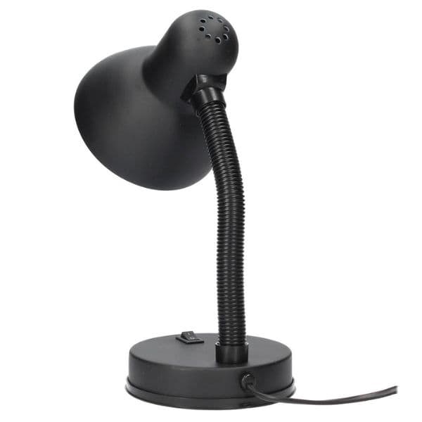 Stolní lampa na 1 žárovku E27 max 40W, černá, Bell, 3 roky záruka - náhled 3