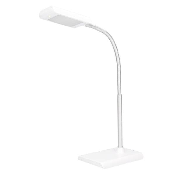 LED stolní lampa GSC Susua 6,6W, 400lm, studené světlo, bílá, 3 roky záruka - náhled 2