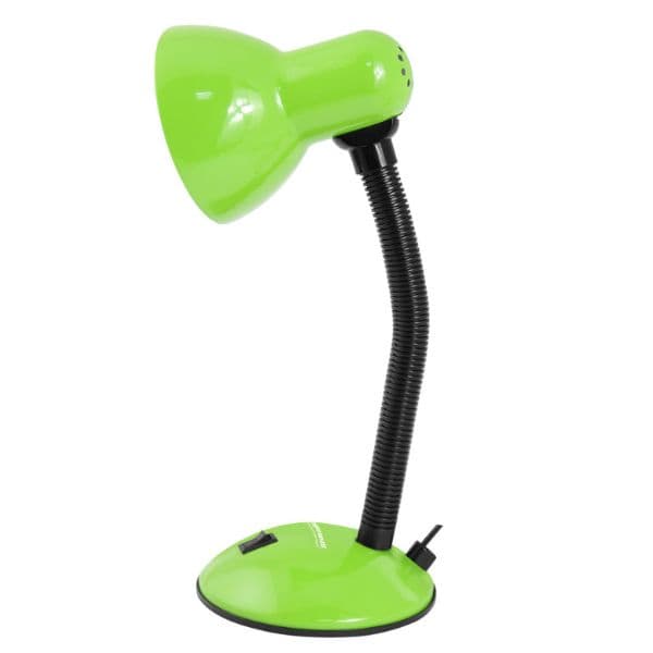 Stolní lampa na 1 žárovku E27 max 12W, zelená - náhled 2