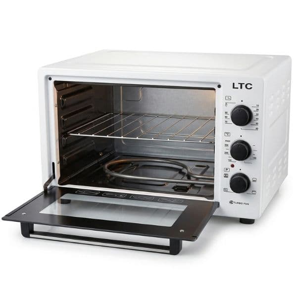 Stolní trouba LTC 40 l – horkovzdušná, 1400 W, bílá - náhled 3
