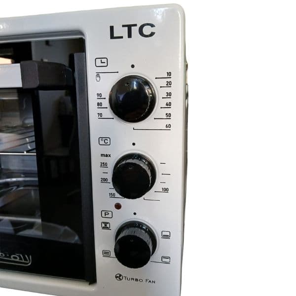 Stolní trouba LTC 40 l – horkovzdušná, 1400 W, bílá - náhled 5