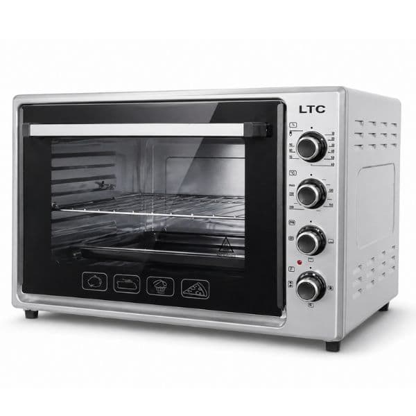 Stolní trouba LTC 70 l – horkovzdušná, s grilem, 2000 W, šedá - náhled 2