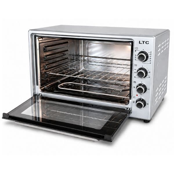 Stolní trouba LTC 70 l – horkovzdušná, s grilem, 2000 W, šedá - náhled 3