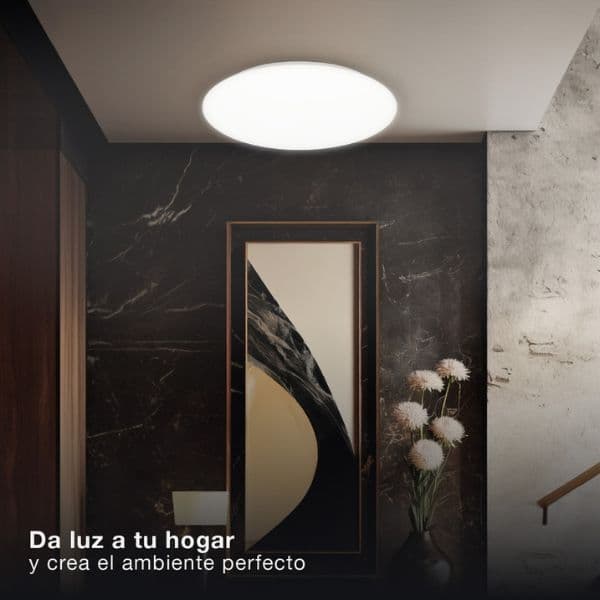 Prémiové LED stropní svítidlo Kandak 28cm 18W 1620lm CCT, 3 roky záruka - náhled 3