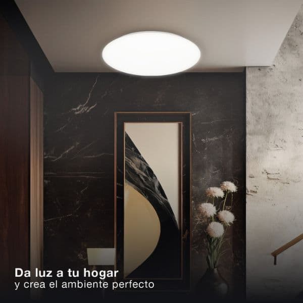 Prémiové LED stropní svítidlo Kandak 38cm 24W 2160lm CCT, 3 roky záruka - náhled 3