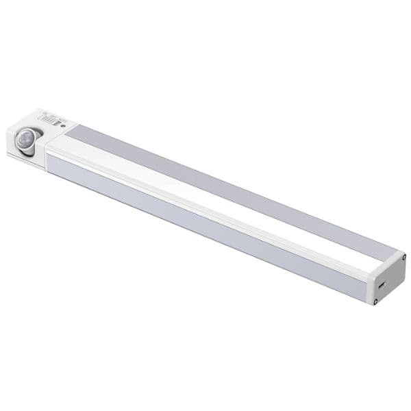 Nabíjecí magnetické LED světlo do skříně s čidlem pohybu 2,5W 200lm 30cm, teplá