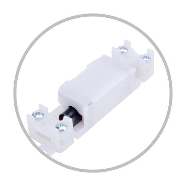 LED světlo nad zrcadlo 60cm, 12W, 960lm, denní, chrom, na zeď, zrcadlo i vodorovně, 3 roky - náhled 3
