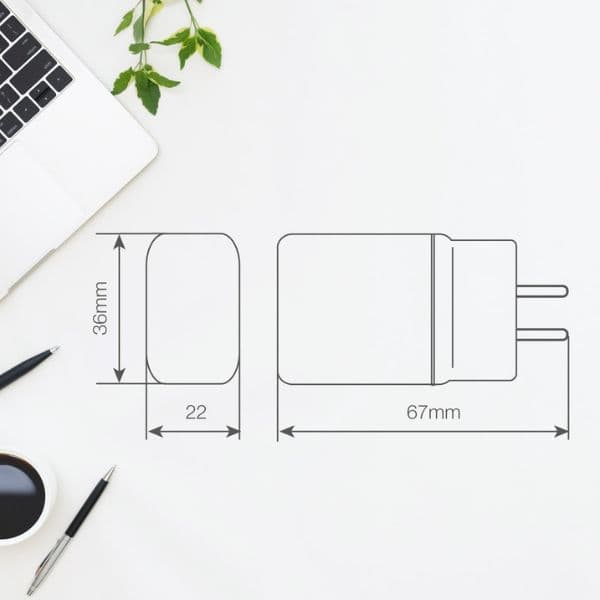 USB nabíjecí adaptér do sítě 5V/2A, 1xUSB A, bílý, 3 roky - náhled 5