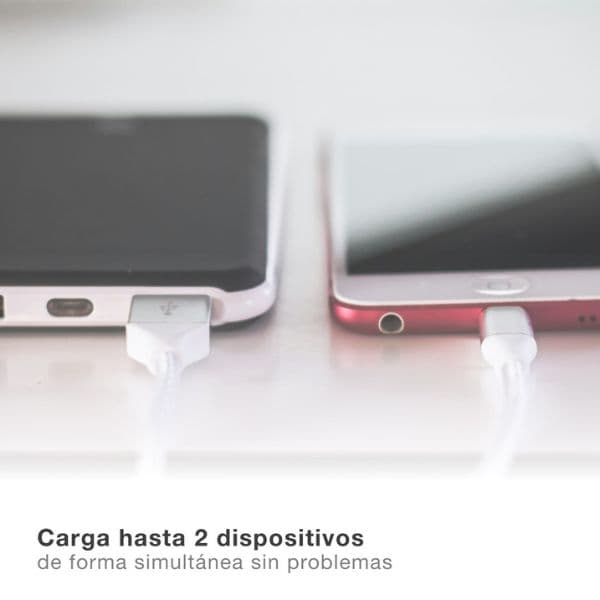 USB nabíjecí adaptér do sítě 5V/2A, 2xUSB A, bílý, 3 roky - náhled 3