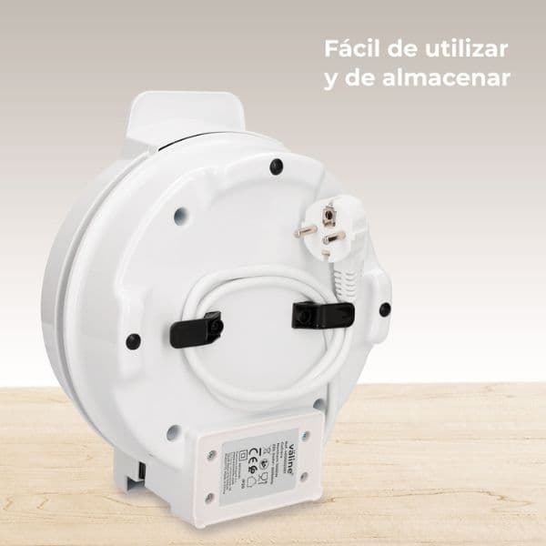 Vaflovač Väline Northam na 4 vafle, kruhový, 1000W, pečící deska 20cm, 3 roky záruka - náhled 4