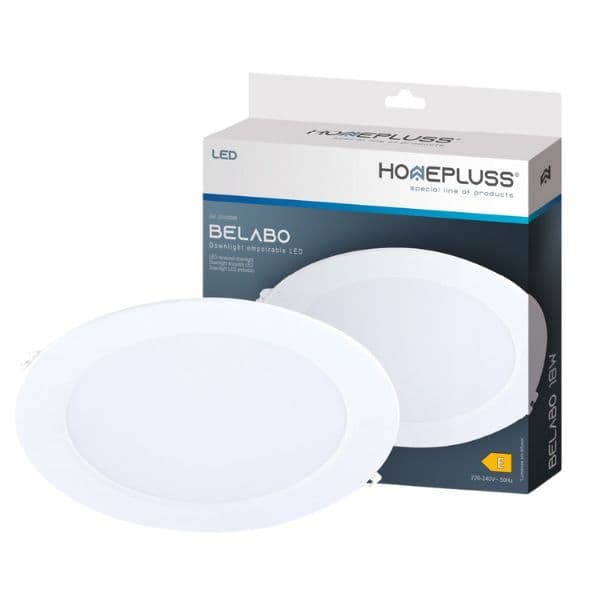 Vestavný LED panel 18W 1600lm, studená, kruhový, 22cm, 3 roky - náhled 4