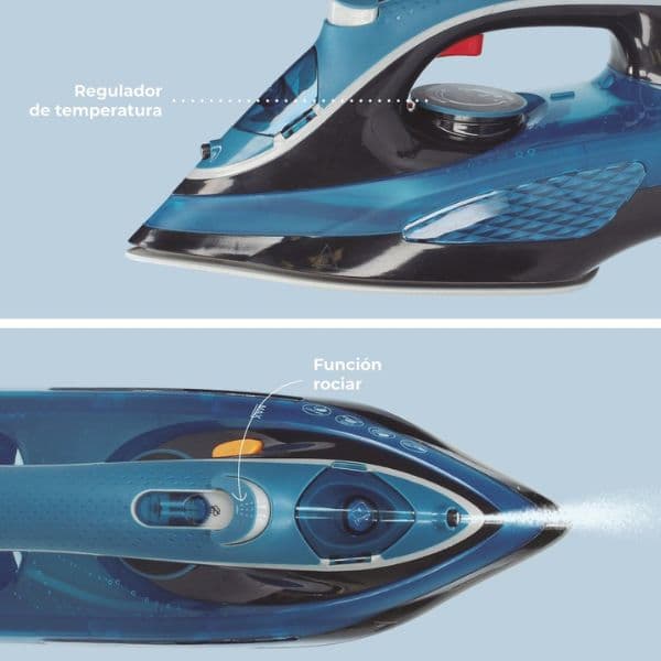 Napařovací žehlička Väline Dampf 2600W, anti drip, anti calc, samočištění, 3 roky záruka - náhled 5