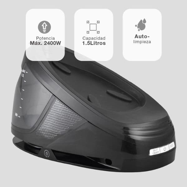 Žehlička s parním generátorem Tatarli 2400W anti drip anti calc samočištění 3 roky záruka - náhled 4