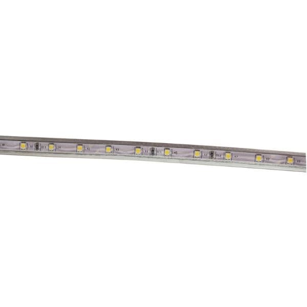 Set: voděodolný LED pásek 220V, 4,8W/m, denní, IP67, délka 5m se zástrčkou do zásuvky - náhled 2