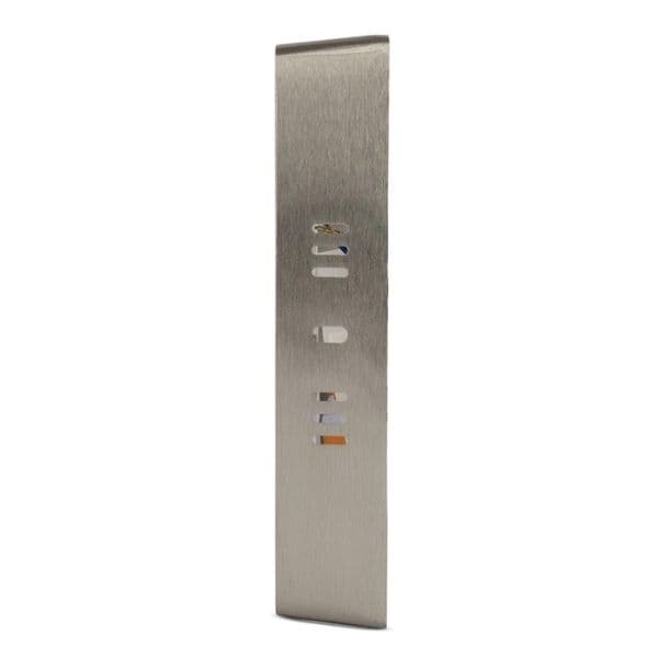 Prémiový přisazený LED panel 12W 950lm, denní, čtvercový, matný chrom, 3 roky - náhled 3