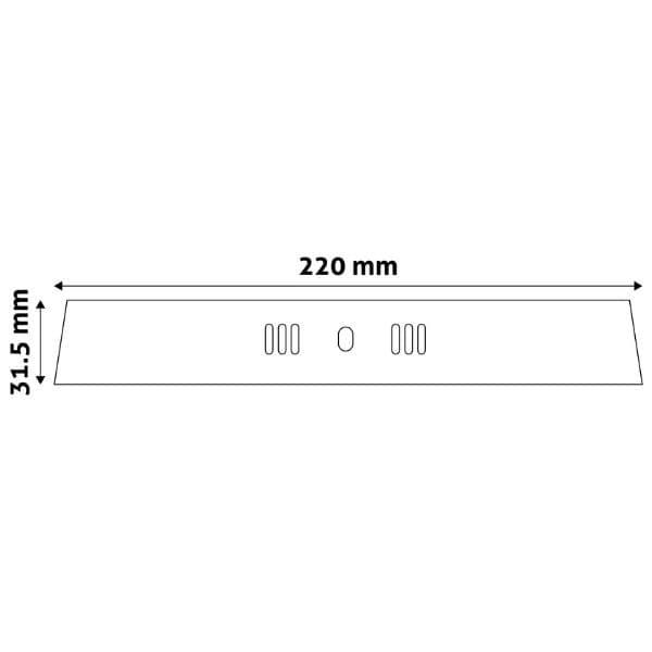 Prémiový přisazený LED panel 18W 1480lm, teplá, čtvercový, 3 roky - náhled 4