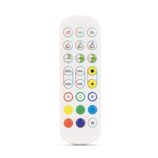 Stmívatelná LED stojací lampa RGB+W 9W 850lm barevná hudba, dálkové ovládání, TUYA - náhled 4