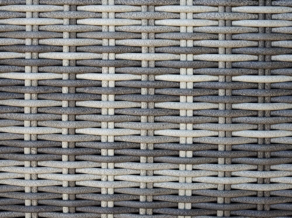 Zahradní set – exkluzivní souprava Bianca 3 pro 6 osob, kulatý šedý umělý ratan 240x303cm - náhled 4