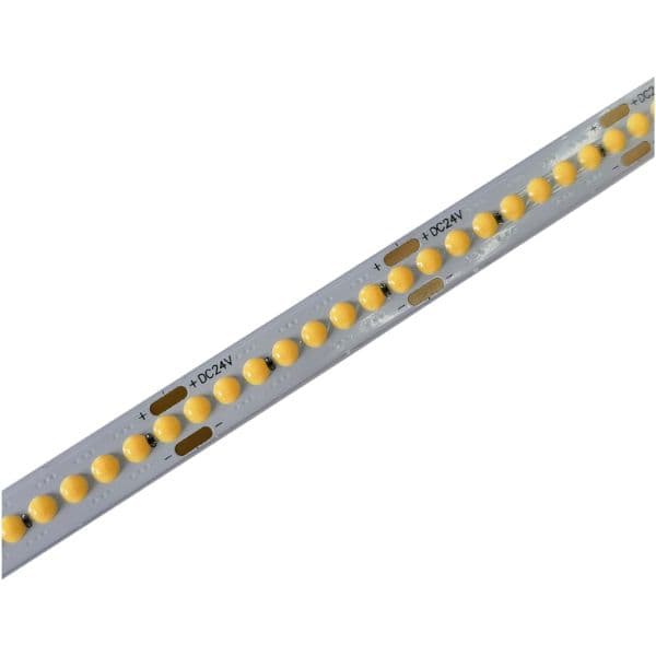 Prémiový LED pásek 24V DCOB 12W/m, 1200lm/m, voděodolný, studená, délka 10m, 3 roky - náhled 3