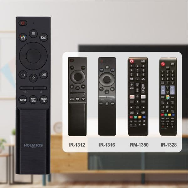 Univerzální dálkový ovladač pro Samsung Smart TV, Holmios, série IR a RM - náhled 2