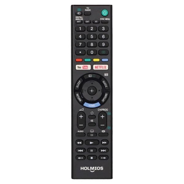 Univerzální dálkový ovladač pro Sony Smart TV, Holmios, série RM