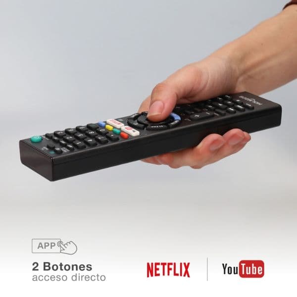 Univerzální dálkový ovladač pro Sony Smart TV, Holmios, série RM - náhled 2