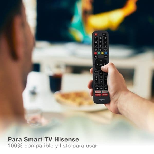Univerzální dálkový ovladač pro Hisense Smart TV, Holmios, série EN, ER a BGH - náhled 3