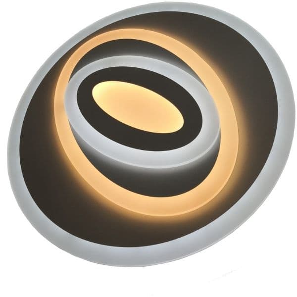 Designové led stropní svítidlo Avide Olive XL 50cm 70W 5470lm CCT dálkové ovládání 3 roky - náhled 4