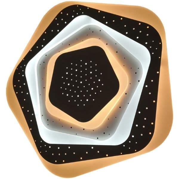 Designové led stropní svítidlo Avide Eliza XL 53cm 76W 6030lm CCT dálkové ovládání 3 roky - náhled 4
