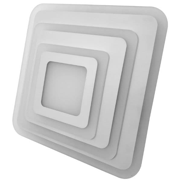 Designové led stropní svítidlo Avide Nansy 3D 48cm 81W 5680lm CCT dálkové ovládání 3 roky - náhled 3